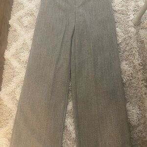 Elegant Women's Wide Leg Gray Pants